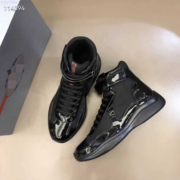 

2022 new famous nylon fabric camouflage casual shoes for men genuine leather sneakers mens designer size 38, Red;white