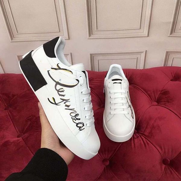 

mans arrival casual shoes white black red fashion mens women leather breathable shoes open low sports sneakers hchgfd00002