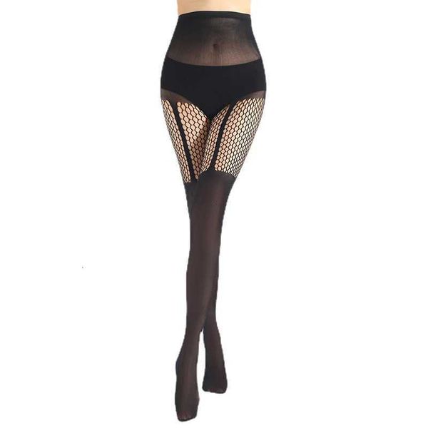 

leggings for women socks new ultra-thin double line black straight thin mesh with drill socks panties silk stockings sexy, Black;white