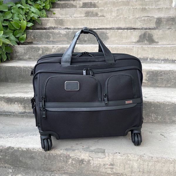 

duffel bags alpha3 series shortdistance fourwheel extendable travel business soft boarding trolley case suitcase carry on luggage 230215