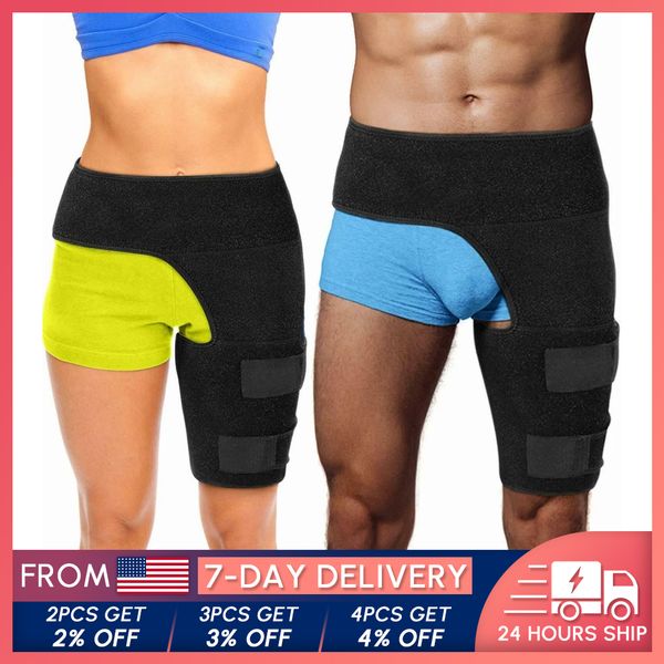 

body braces supports hip support belt groin support sciatica pain relief thigh strap compression brace joints groin arthritis hip protective