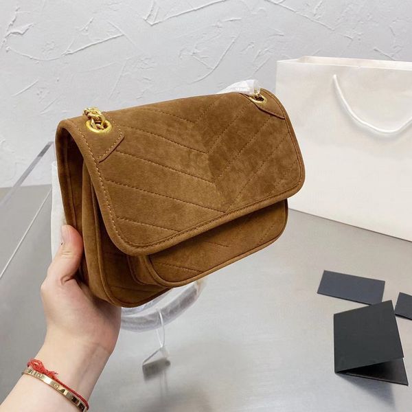 

fashion messenger bag imitation deerskin messenger classic envelope design women's handbag