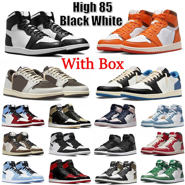 

with box travis scot. 1 basketball shoes jumpmans high 85 black white starfish 1s fragment reverse mocha low black phantom lost found