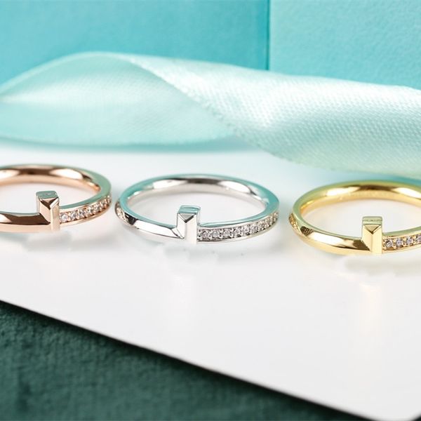 

diamond band rings steel 18k gold designer ring for lover women ring, Silver