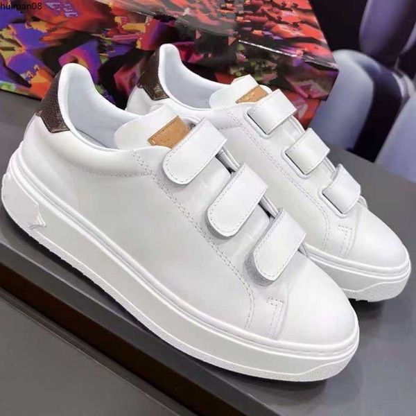 

time out sneakers women shoes genuine leather woman casual shoe size 35-41 model hymjjj000, Red;white
