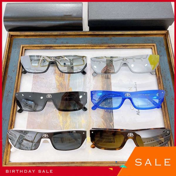 

luxury brand sunglasses uv400 family b's small narrow frame plate personalized ins white net red cat eye bb0081 shades fashion, White;black
