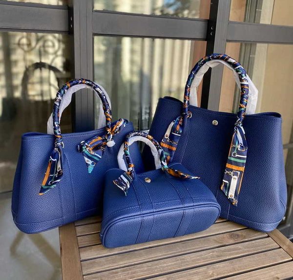 

handbags hernm berd king bags shouler 2023 layer cowhide litchi grain 25cm 30cm 36cm garden bag leather hand versatile messenger n85xele nt9