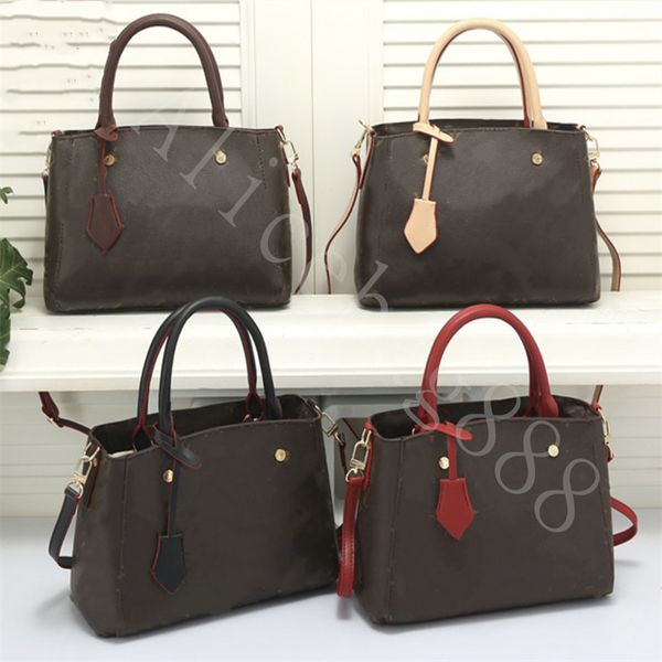 

2023 women totes classic luxury designer handbags pochette felicie bag leather shoulder cross body bags shopping bag with large capacity fas