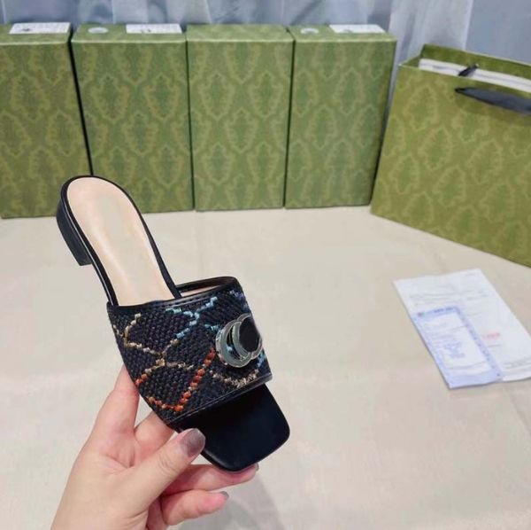 

sandals slipper foam runners bags designer women rubber patent leather it is a kind of shoes that can be matched with clothes at will 34-42, Black