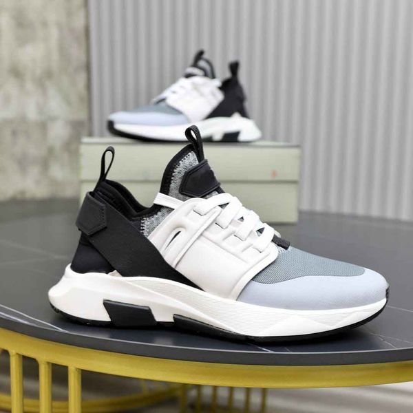 

23s famous design nylon jago casual shoes men's sneaker shoes mesh leather trainers green black white brown light sole casual walking o