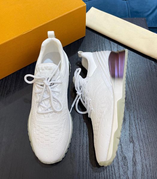 

casual shoes famous 23s/s brand vnr sneakers fully knitted men trainers runner sports boy comfort breath skateboard walking eu38-46 original, Black