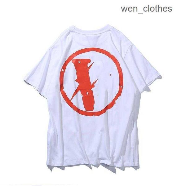 

2023s designer large big reflective v friends men women t shirts casual smoke angel loose lovers luxury short sleeve 2 ykql, White;black