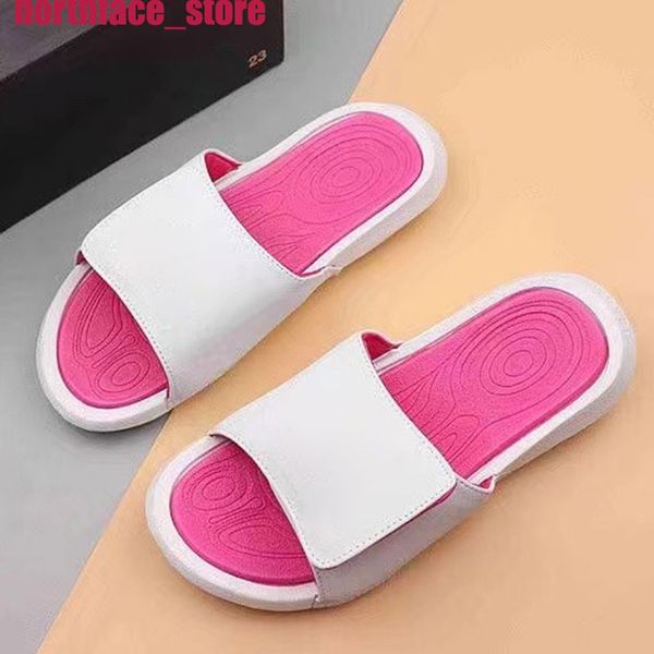 

slippers slides sandals designer men women luxury slide beach outdoor summer trendy leather rubber fashion sandal flat casual mens womens sh, Black