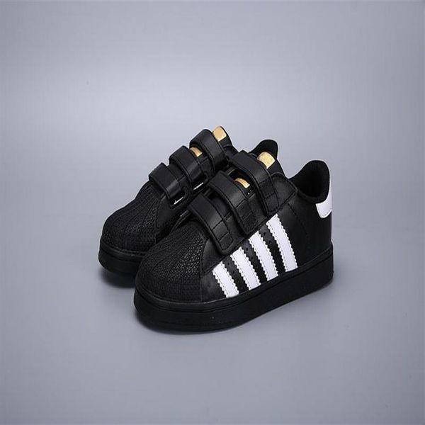

2019 new skateboarding shoes baby kids shoes superstar female sneakers kids zapatillas deportivas outdoor shoes236v, Black