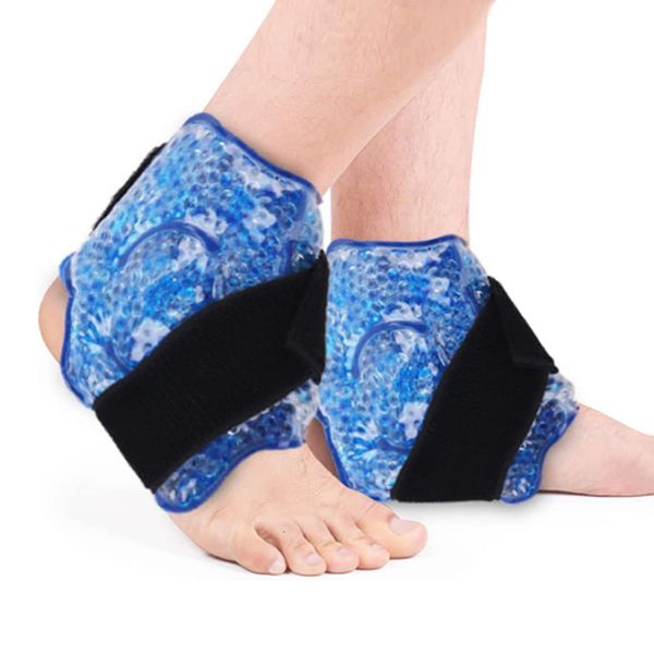 

body braces supports reusable ankle brace ice pack for cold therapy flexible gel beads foot cooling aid sports injuries pain relief ankle su