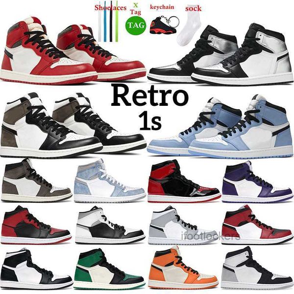 

travis scotts jumpman 1s high basketball shoes mens chicago lost and found mocha cactus jack university blue womens sports sneakers trainers