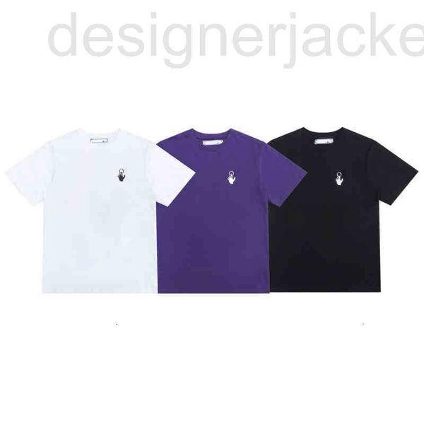 

men's t-shirts designer fashion brand luxury mens t shirts designers high-quality t-shirt cotton loose arrow x badge original women te, White;black