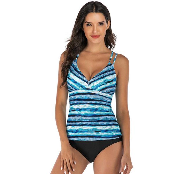 

wholesale bikini print swimsuit womens seperated swimwear ladies, White;black
