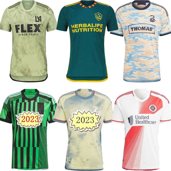 

2023 mls seattle sounders soccer jerseys 22 23 chicago gimenez football shirt shaqiri portland blanco los angeles la galaxy fire fc chichari, Black;yellow