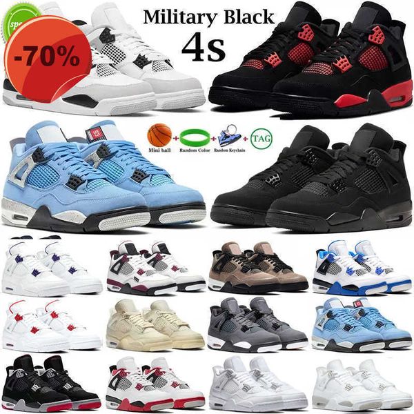 

sandals basketball shoes for men women 4 jumpman 4s military black cat sail red thunder white oreo cactus jack dark blue mocha university me