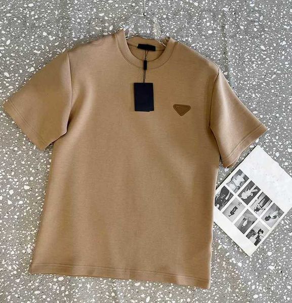 

men's t-shirts designer 2023 new air cotton shirt luxury brand quality design round neck casual short sleeve h6ph, White;black