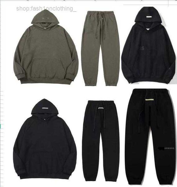 

es hoodie hoody hoodies sweatshirts loose long sleeve hooded jumper mens high women clothing men's ss4w, Black
