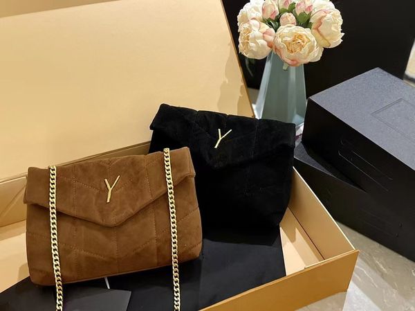

designers fashion flap bags womens quilted shoulder bag gold chain leather crossbody handbags purses black tote purse handbag