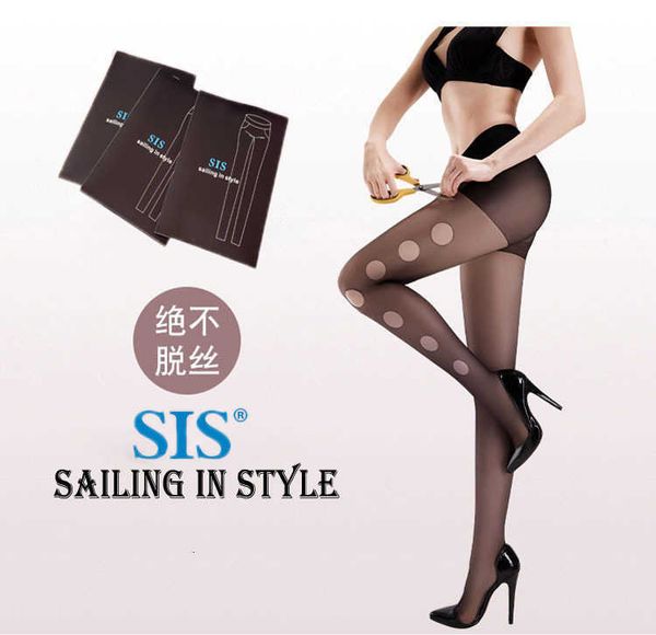 

leggings for women sis arbitrarily cut silk stockings velvet anti stripping pantyhose spring and summer thin, Black;white