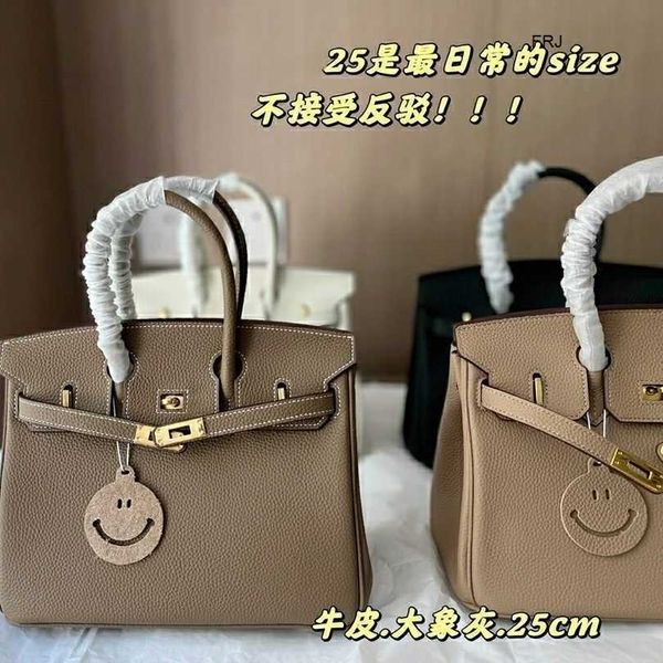 

designer bags birkin handbags herme tote bag classic leather bag on the layer is versatile in autumn and winter leisure and commuting have l