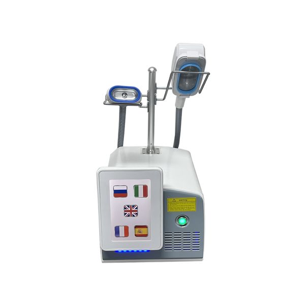 

mulit functional beauty equipment three handles 360 angle cryolipolysis sliming machine 360 degree cryolipolysis machine, Black;white