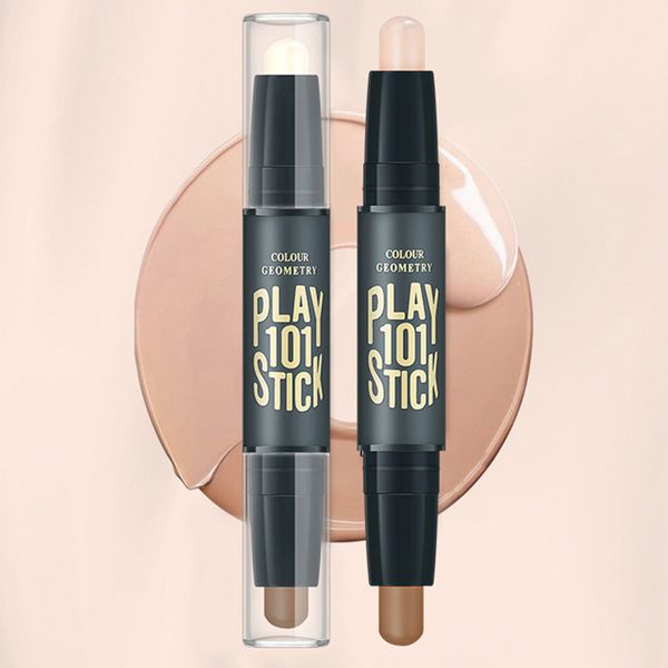 

highlight bronze pen face make up liquid waterproof contouring foundation contour makeup concealer stick pencil cosmetics tslm1