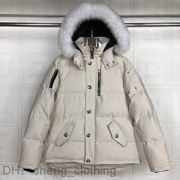 

men's jackets down parkas 22ss casual mens moose jacket outwear outdoor doudoune man winter coat usa knuck warm clothings s-xxl rkli jx, Black