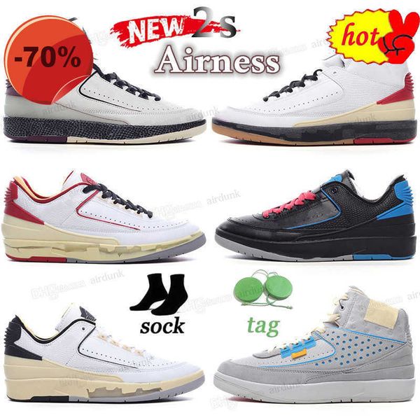 

sandals men new jumpman 2 2s low sp basketball shoes white varsity red signature man woman black royal outdoor sneaker sports size 36-46 us