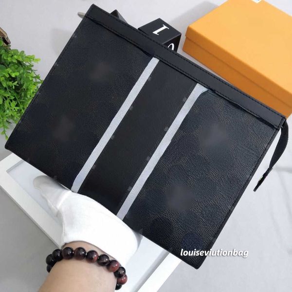 

capacity new large men's handbag fashionable business handbag fashion leather luxury envelope bag