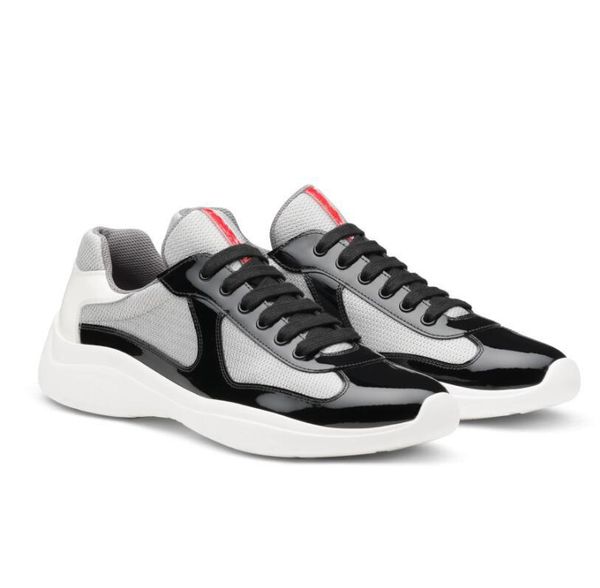 

casual running shoes low-men's rubber sole fabric patent leather discount belt box