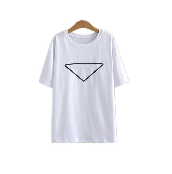 

fashion brand men's polos shirt original style casual man black white lapel t-shirt triangle tees summer new luxury designer short sle, White;black