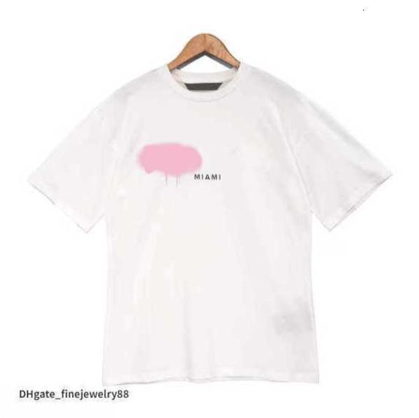 

summer pa men womens palms angles t shirt mans palmangel city stylist tee guillotine bear palm printed short sleeve truncated bears angle te, White;black