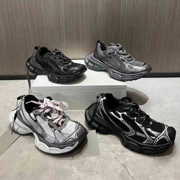 

casual shoes 2023 early spring latest popular running shoes men women 3xl sneaker couple sports daddy shoe black white designer 90b reathabl