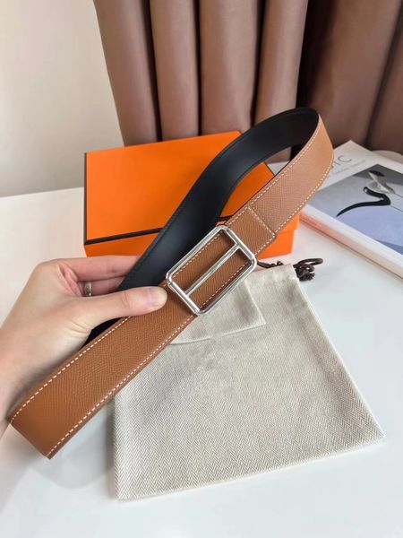 

designer belts for men fashion buckle belts men's genuine luxury leather belt men width 3.2/3.8cm styles highly quality with box h belt, Black;brown