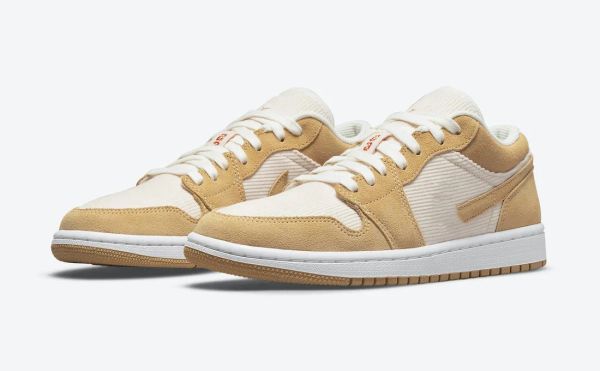 

2023 men women shoes desaigner jumpman 1 1s low built with corduroy and suede basketball shoes with box