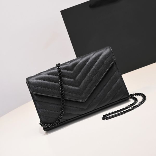 

2023 fashion designer woman tote bag women shoulder bag handbag purse with original box card genuine leather cross body chain high grade qua