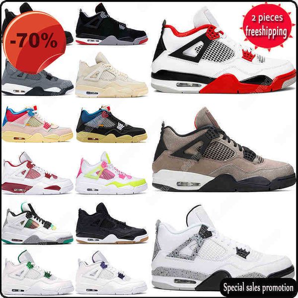 

sandals oreo white 4s desert moss basketball shoes for men women 4 university blue #35 taupe haze bred sail court purple mens trainers sport, Black