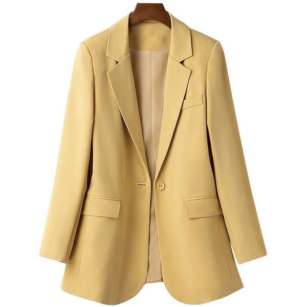 

womens suits blazers 5xl 6xl 7xl women blazer jacket autumn suit coat british style long sleeve single button ladies office blazer mujer coa, White;black