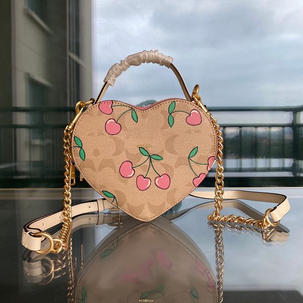 

shoulder bag shoppers tote bags quality leather handbag women designer handbags purses heart-shaped lady fashion crossbody bags c-shaped pur