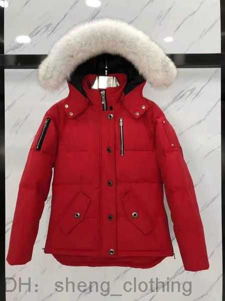 

men's jackets down parkas 22ss casual mens moose jacket outwear outdoor doudoune man winter coat usa knuck warm clothings s-xxl rkli jx, Black