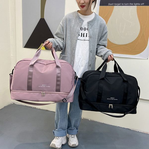 

duffel bags for women handbag nylon luggage crossbody travel casual ladies fashion shoulder 230216