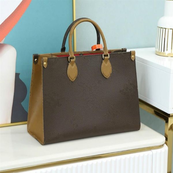 

on the go onthego women luxurys designers crossbody bags womens handbags purse tote bag ladies casual tote pvc leather shoulde208k