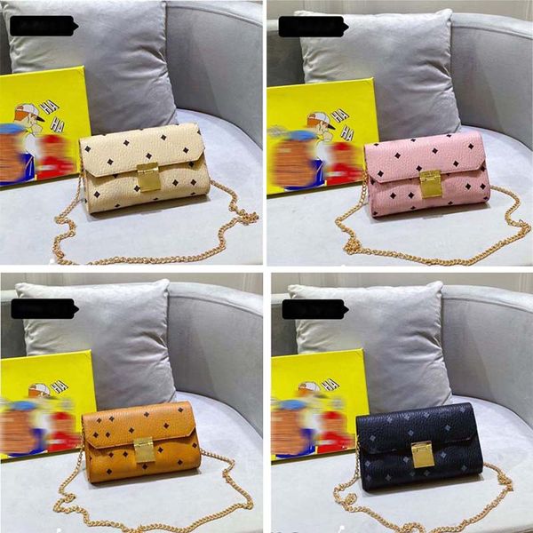 

designer messenger shoulder bag luxury leather outline fashion chain mix shoulder strap for hands-function