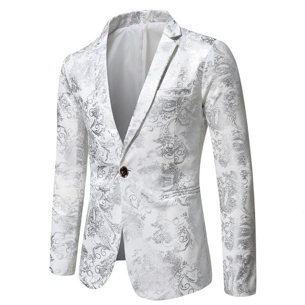 

mens suits blazers blazer mens korean edition trend elegant fashion simple business casual party performance gentleman suit jacket 230216, White;black