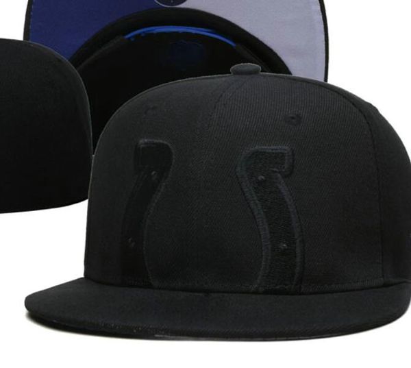 

snapbacks men foot ball fitted hats fashion hip hop sport on field football full closed design caps men women cap mix casquette sport hip ho, Black;white